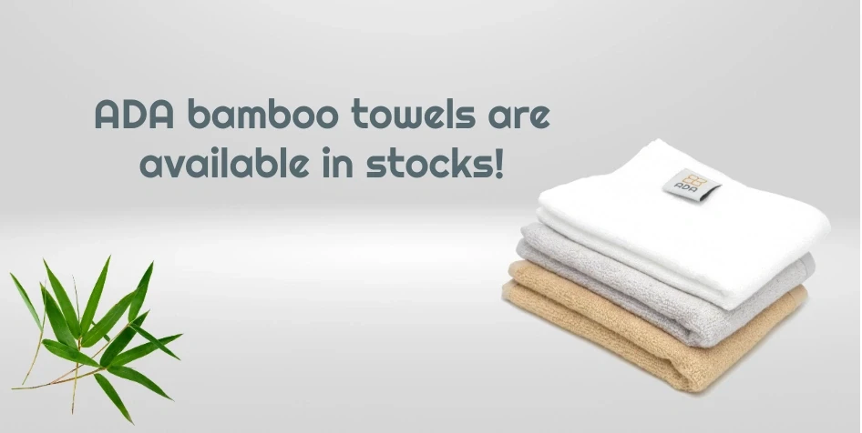 Bamboo towels ADA