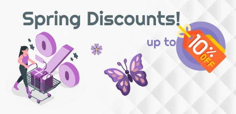 Spring discounts